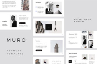 Download MURO - Keynote Presentation Template + Big Bonus - Template Collection