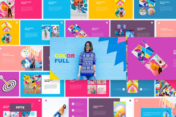 Download Colorful - Powerpoint Template - Template Collection