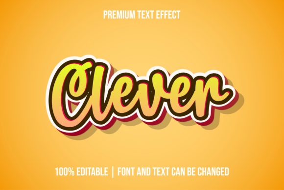 Download Clever 3d Yellow Text Effect Templates - Template Collection
