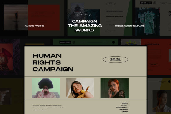 Download Campaign Googleslide Template - Template Collection
