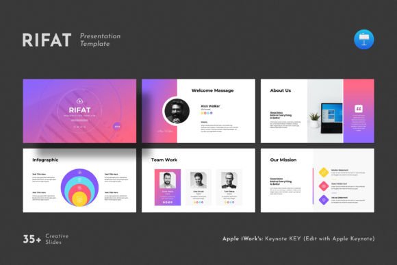 Download Rifat Keynote Presentation Template - Template Collection