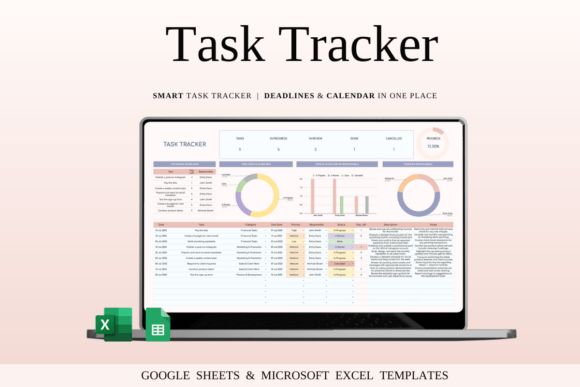 Download Task Tracker Template Spreadsheet Excel - Template Collection
