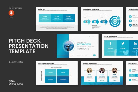 Download Pitch Deck PowerPoint Template - Template Collection