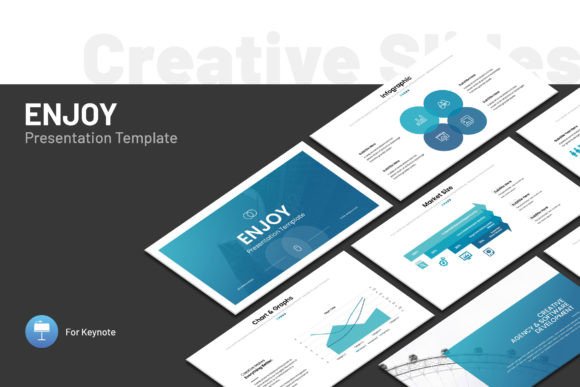 Download Enjoy Keynote Presentation Template - Template Collection