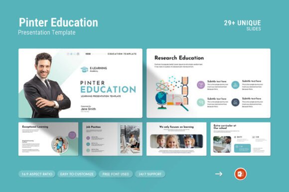 Download Education PowerPoin PresentationTemplate - Template Collection