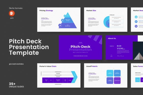 Download Pitch Deck PowerPoint Template - Template Collection