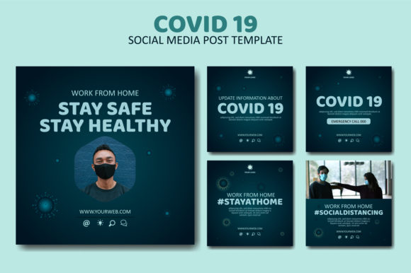 Download Covid 19 Social Media Post Template - Template Collection