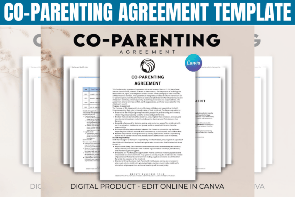 Download Co-Parenting Agreement Template - Template Collection