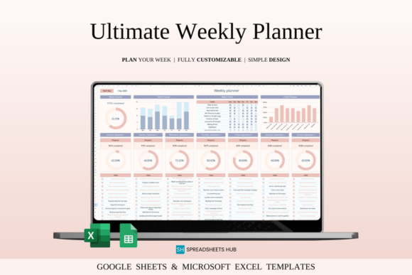 Download Weekly Planner Template Excel - Template Collection