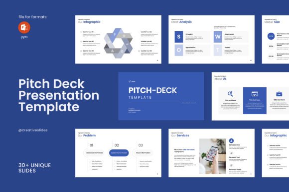 Download Pitch Deck PowerPoint Template - Template Collection