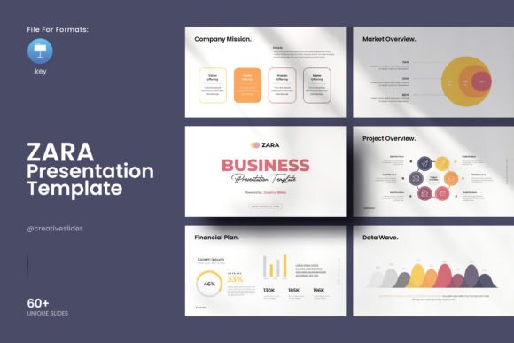 Download Zara Keynote Presentation Template - Template Collection