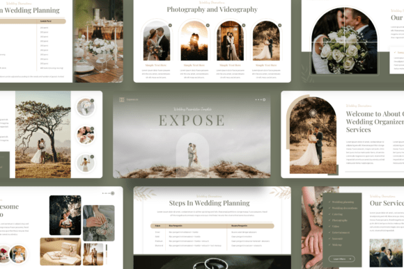 Download Wedding PowerPoint Template - Template Collection