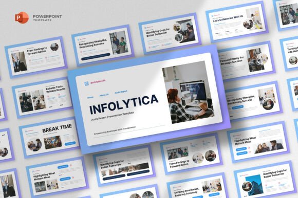 Download Audit Report Powerpoint Template - Template Collection