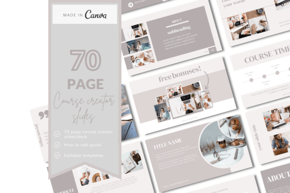 Download 70 Page Webinar &amp; Slide Deck Template - Template Collection