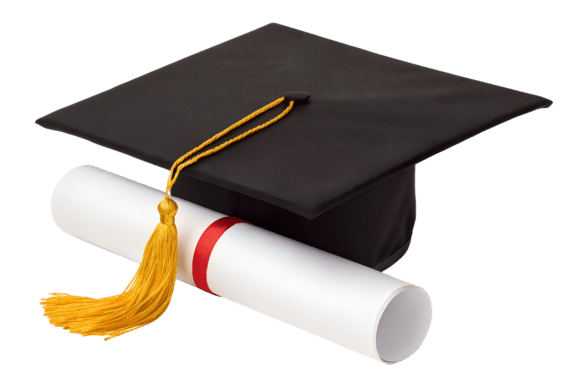 Download Graduation Cap and Diploma Isolated PNG - Graduation Collection