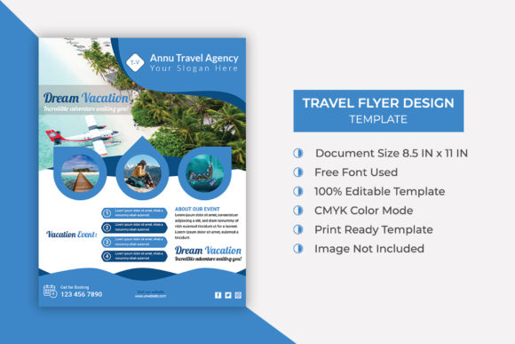 Download Creative Travel Flyer Template Design - Template Collection