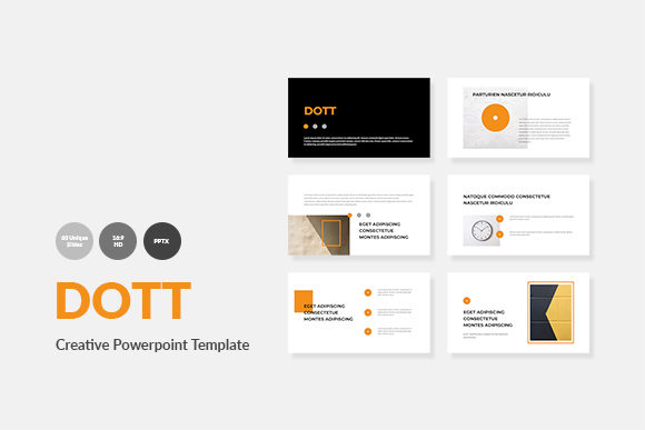 Download DOTT - Creative Powerpoint Template - Template Collection