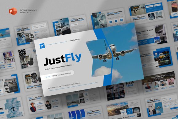 Download Airline Aviation Powerpoint Template - Template Collection