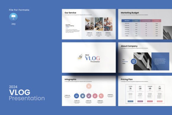 Download Vlog Keynote Presentation Template - Template Collection