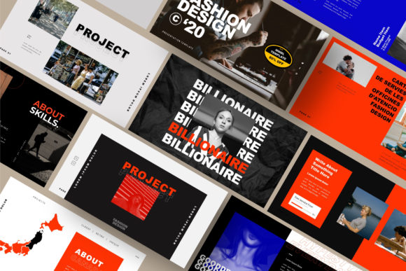 Download FASHION DESIGN Googleslide Template - Template Collection