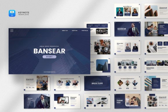 Download Annual Report Keynote Template - Template Collection