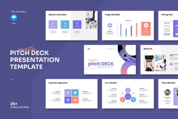 Download Investor Pitch Deck Keynote Template - Template Collection