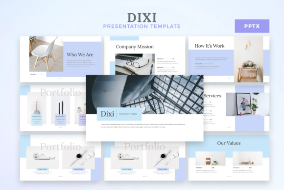 Download Dixi - Powerpoint Template - Template Collection