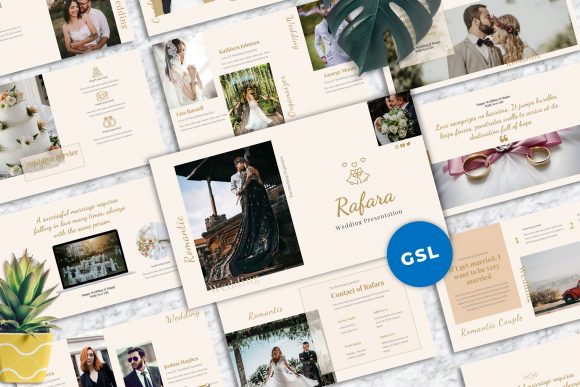 Download Rafara  - Wedding Googleslide Templates - Template Collection