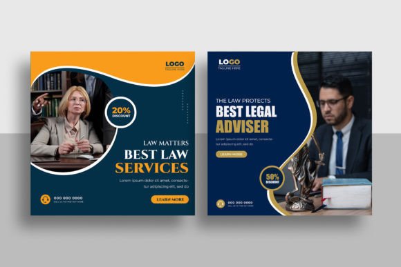 Download Law Firm Social Media Post Template - Template Collection
