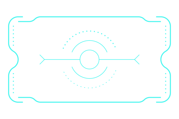 Download Hi Tech Panel Template. Blue Line Frame - Template Collection