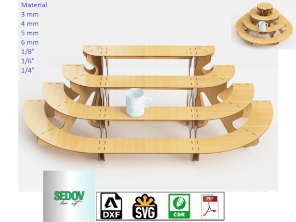 Download Laser Cut Template Retail Shelves - Template Collection