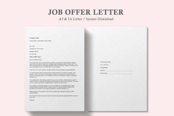Download Job Offer Template,job Offer Letter - Template Collection