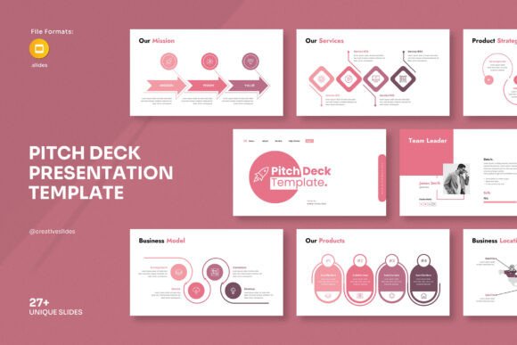 Download Pitch Deck Google Slides Template - Template Collection