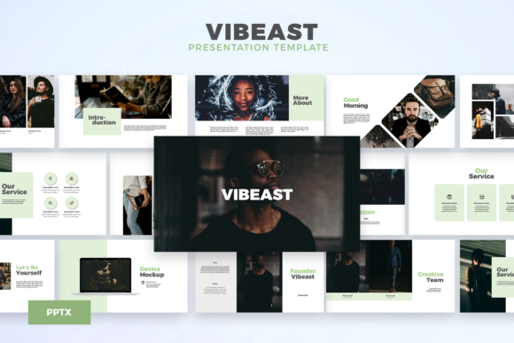 Download Vibeast - Powerpoint Template - Template Collection
