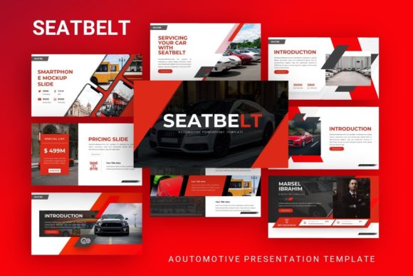 Download Presentation Template - Seatbelt - Template Collection