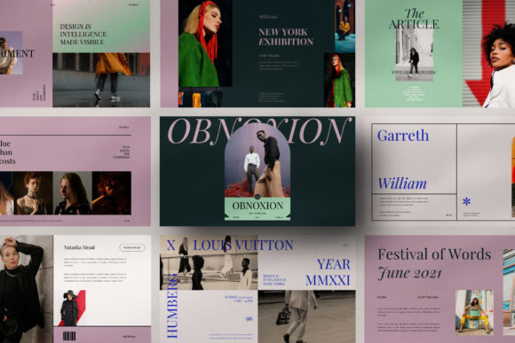 Download OBNOXION Keynote Template - Template Collection