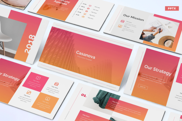 Download Casanova - Powerpoint Template - Template Collection