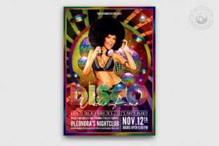Download Disco Vibes Fever Flyer Template - Template Collection