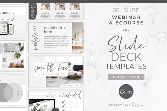 Download Webinar &amp; Course Slide Deck Template - Template Collection