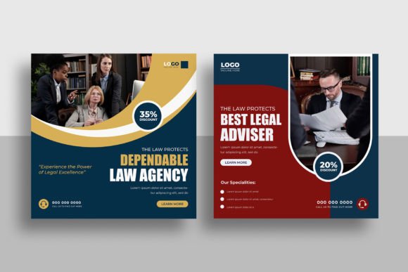 Download Law Firm Social Media Post Template - Template Collection